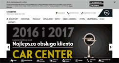 Desktop Screenshot of opel.carcenter.pl